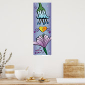 Poster - theARTing Blume - Buellton.Art (Küche)