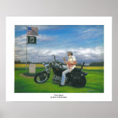 Poster - Thema Harley und US Marine Corps (Vorne)