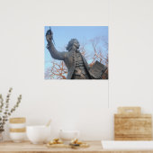 Poster Thomas Paine mit RIghts of Man Book (Küche)