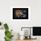 Poster Tiger (Heimbüro)
