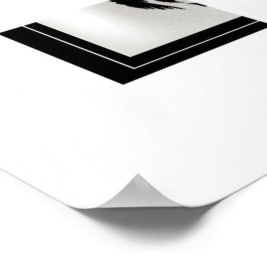 Poster-Tiger 20" x 24" Poster (Ecke)