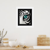 Poster-Tiger 20" x 24" Poster (Küche)