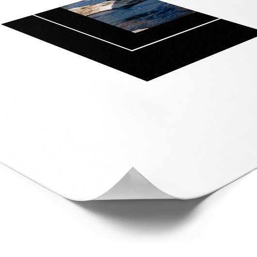 Poster-Tiger Poster (Ecke)