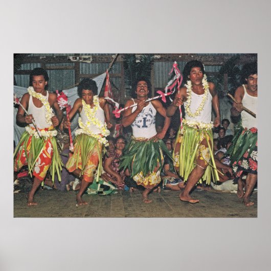 Poster, TONGAN_DANCERS_#2 Poster (Vorne)
