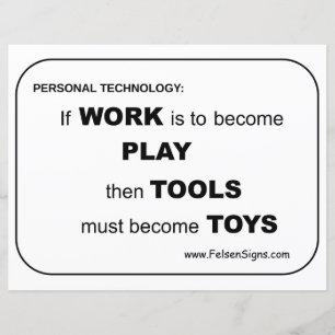 Poster - Tools / Spielzeug
