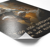 Poster Tormenta (Frase I) (Ecke)