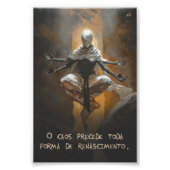 Poster Tormenta (frase III) (Vorne)