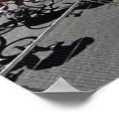 Poster Tour de France Gipfel Ventoux (Ecke)