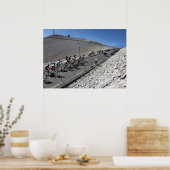 Poster Tour de France Gipfel Ventoux (Küche)