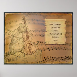 Poster traf Gedicht Rumi