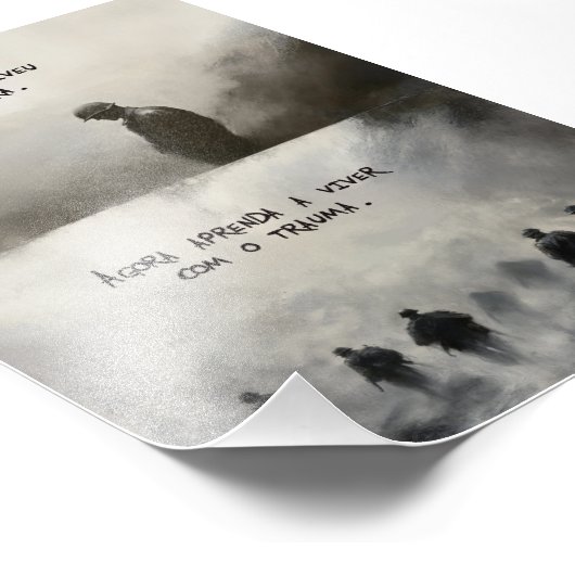 Pôster Trauma Fotodruck (Ecke)