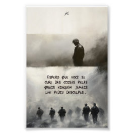 Pôster Trauma (Frase II) Fotodruck