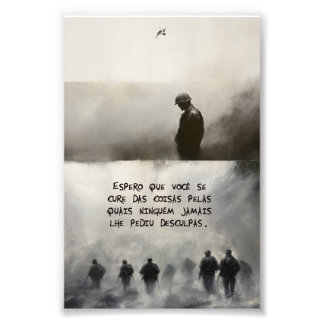 Pôster Trauma (Frase II) Fotodruck