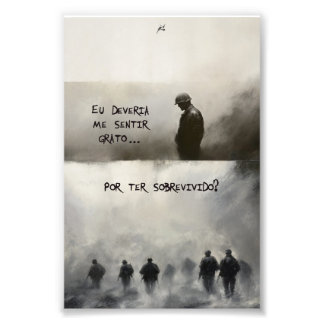 Pôster Trauma (Frase III) Fotodruck