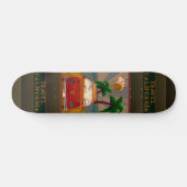 Poster:Travel California Skateboard (Horizontal)