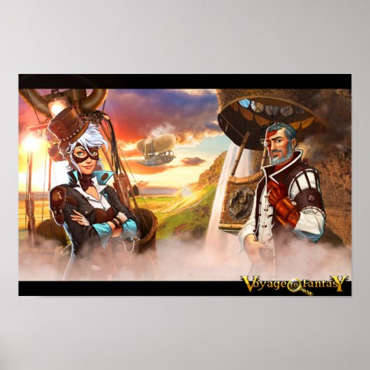 Poster Travel to Fantasy - Heroes (Vorne)