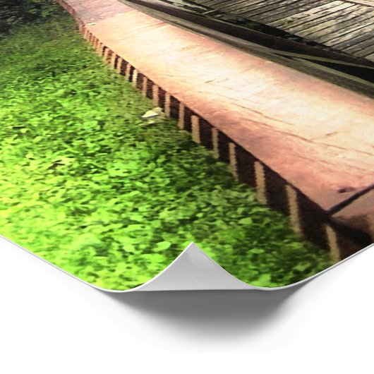 Poster "Treetop Woodie" (Ecke)