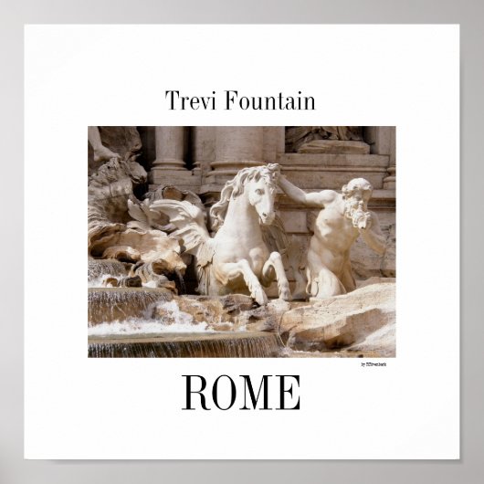 Poster: Trevi Fountain, Rom Poster (Vorne)