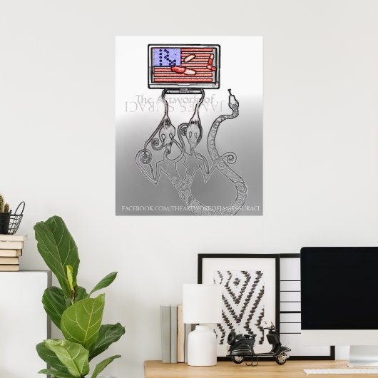 Poster "Trifecta" (Heimbüro)