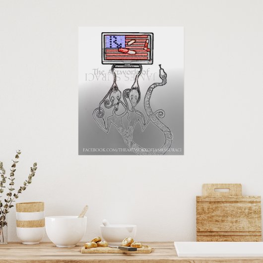 Poster "Trifecta" (Küche)