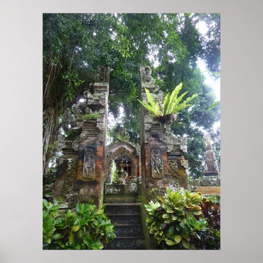 POSTER - Tropical Bali Garden (Vorne)