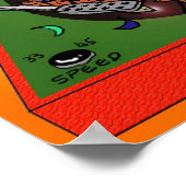 Poster "Turkey Table" - von Kev Moore (Ecke)