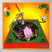 Poster "Turkey Table" - von Kev Moore (Vorne)