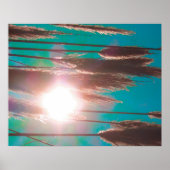 Poster "TurquoiseMidday" (Vorne)