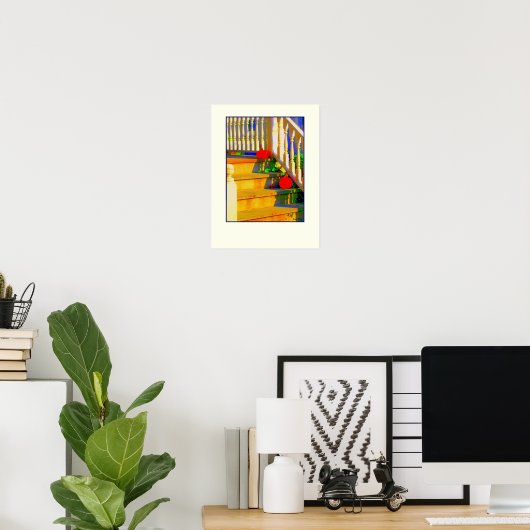 Poster "Two Pumpkins" (Heimbüro)