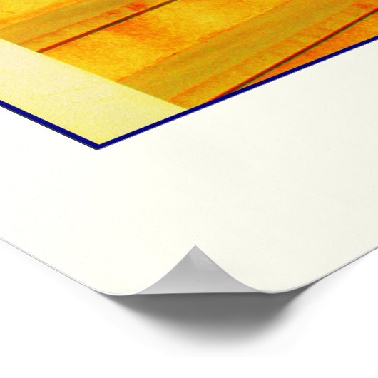 Poster "Two Pumpkins" (Ecke)