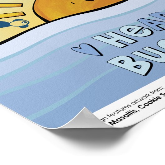 Poster - über dem Meer (Ecke)