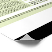 Poster über Milliarden und Billionen Dollar (Ecke)