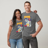 Pøster und dunkelgrau T-Shirt (Unisex)