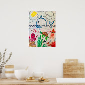 Poster "Under Sea" (Küche)