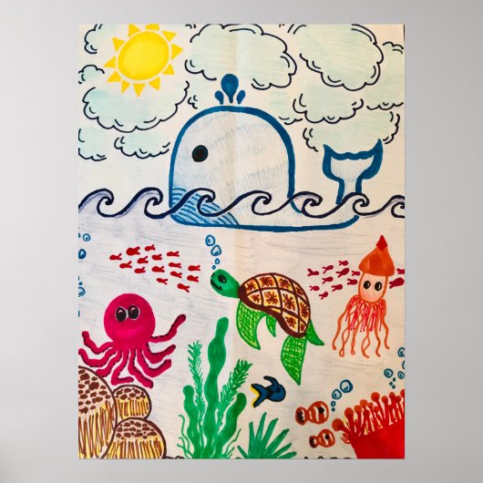 Poster "Under Sea" (Vorne)