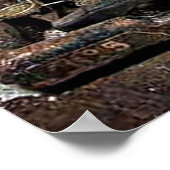 Poster, Underwood, alte Schreibmaschine Poster (Ecke)