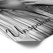 Poster "Ungesprochene" (Ecke)