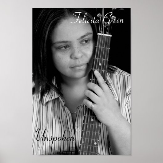 Poster "Ungesprochene" (Vorne)