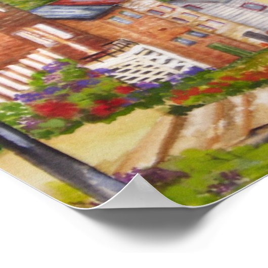 Poster "Unsere Stadt" (Ecke)