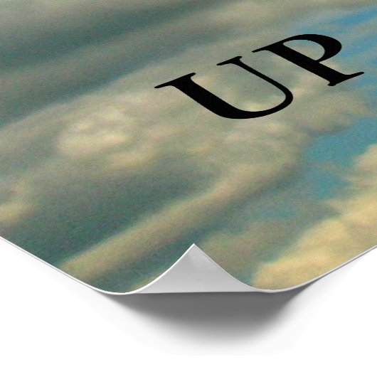 Poster - UP ... Bis ... bis ... (Ecke)