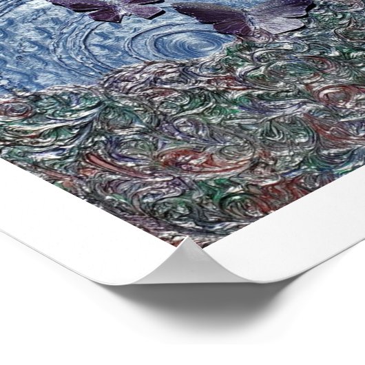 Poster "UpHebe Hope" (Ecke)