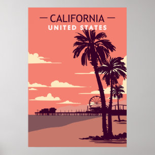 Poster - US-Lachs aus Kalifornien