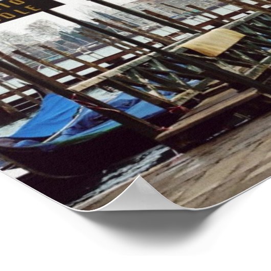 Poster "Venedig, Italien II" (Ecke)