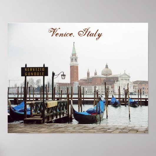 Poster "Venedig, Italien II" (Vorne)