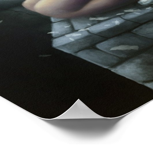 Poster "Vergessen" (Ecke)