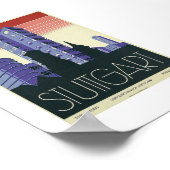 Poster - Verkehrsverein Stuttgart (Ecke)