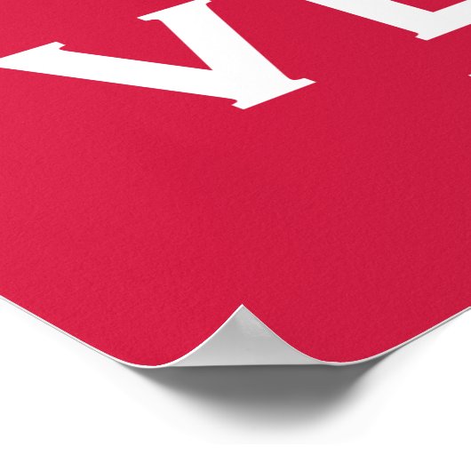 Poster Vertigo (1958) (Ecke)