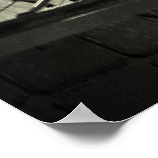 Poster Vertigo - Sprial Treppe in Curri... (Ecke)