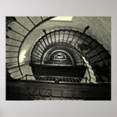 Poster Vertigo - Sprial Treppe in Curri... (Vorne)