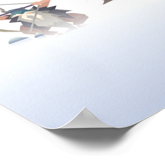 Poster Vikings Archer (Ecke)